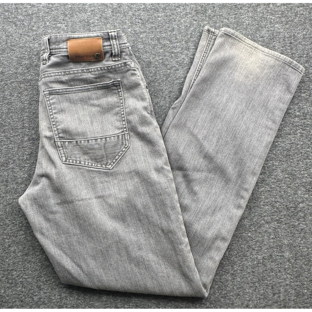 Marmot Denim‎ Pants Men's Size 34x34 Gray Hiking Gorpcore